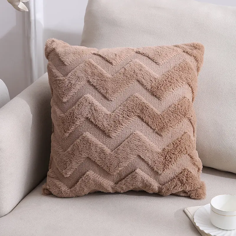 Housse de Coussin Velours Élégant NOORDY