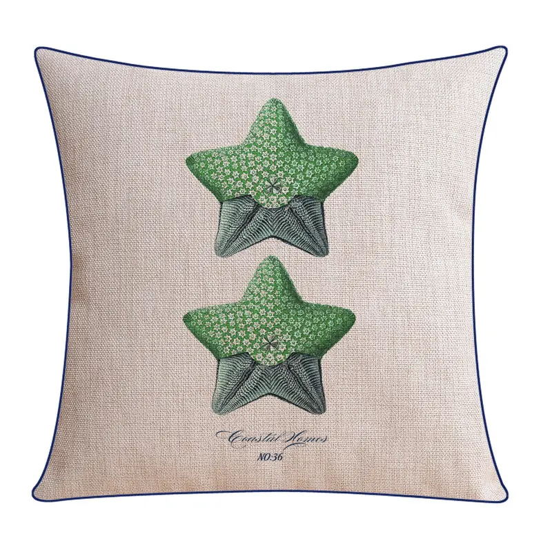 Housse de Coussin Marine ETOILE