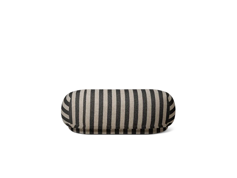 Rico Ottoman - Louisiana - Sand/Black