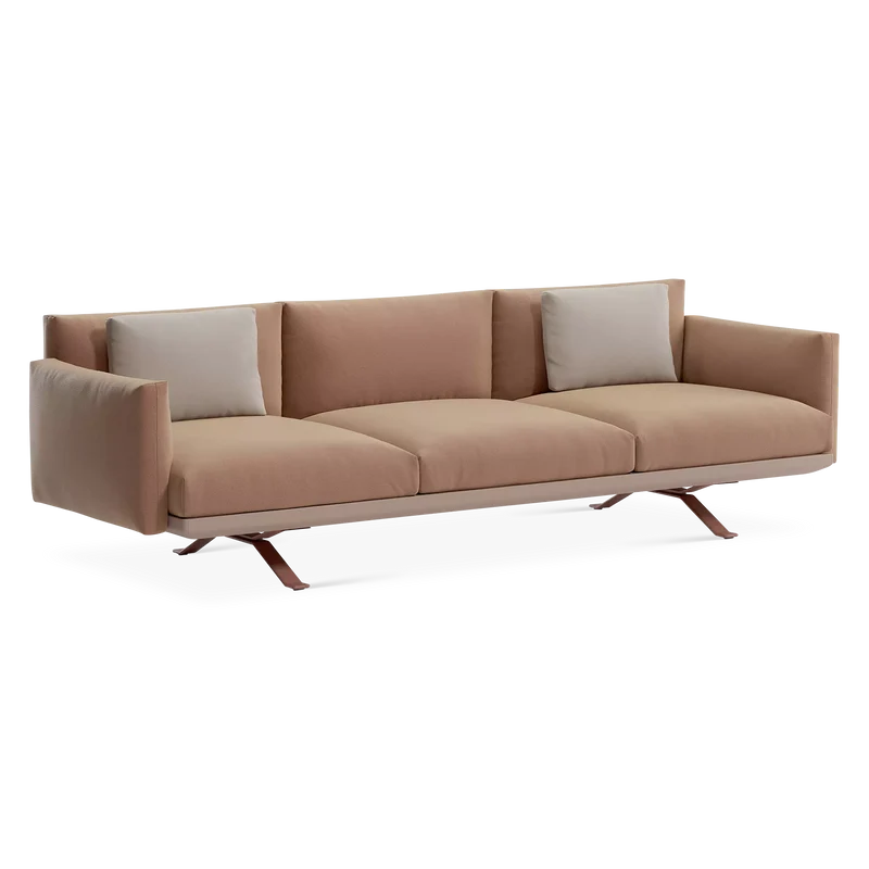 Boma - Outdoor Acrylic 3-Seater Sofa by Kettal
