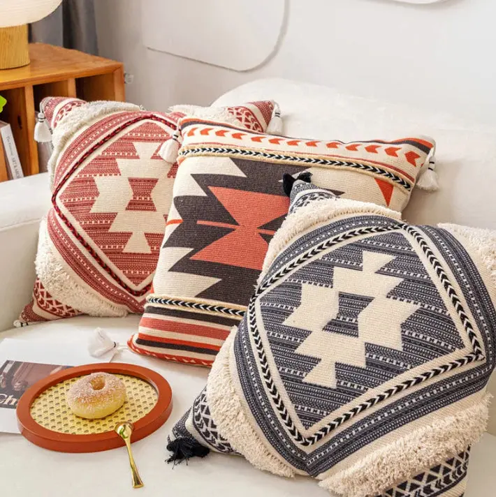 Housse de Coussin Scandinave LINORA