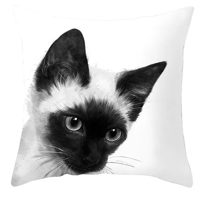 Housse de Coussin Cartoon Animal ANIDECOR