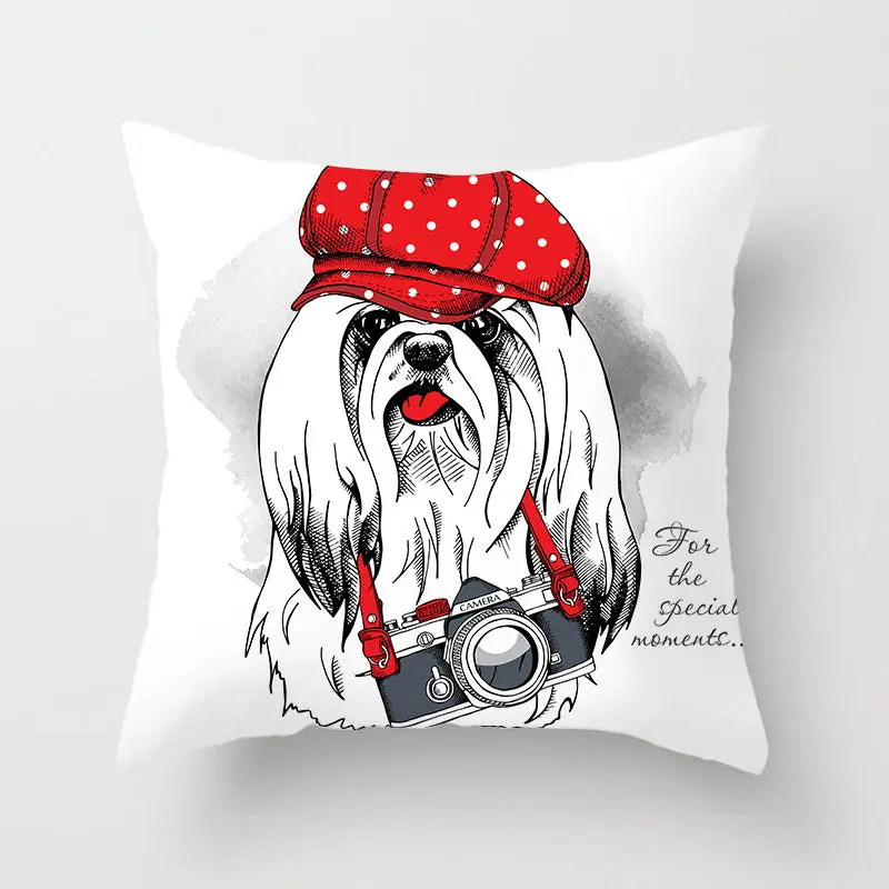 Housse de Coussin Cartoon FIBRI