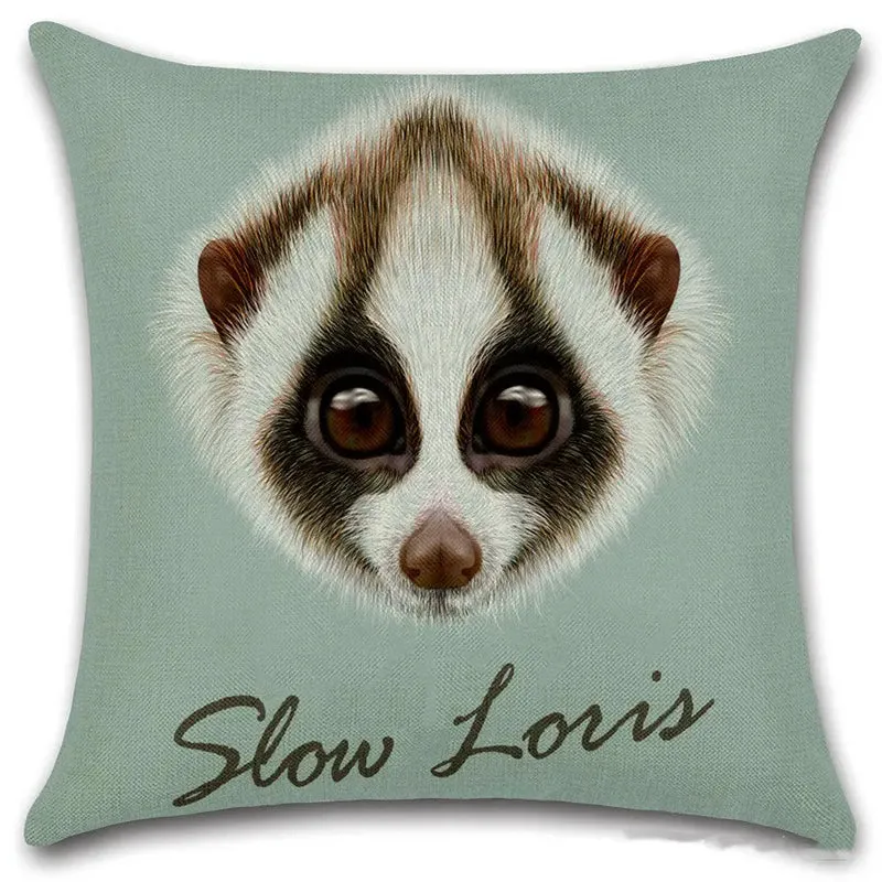 Housse de Coussin Animal Nordique LINNO