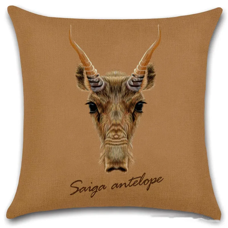 Housse de Coussin Animal Nordique LINNO