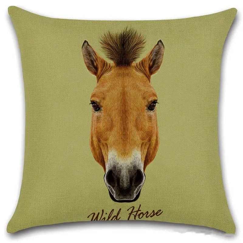 Housse de Coussin Animal Nordique LINNO