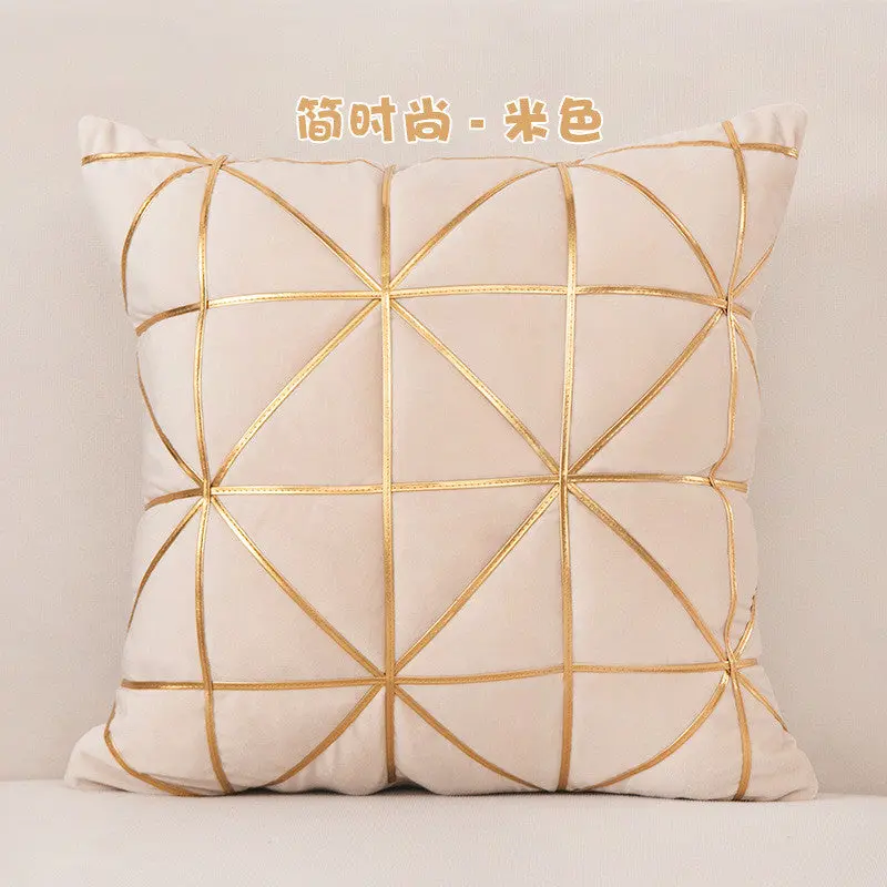 Housse de Coussin Luxe Velours SAVIRA