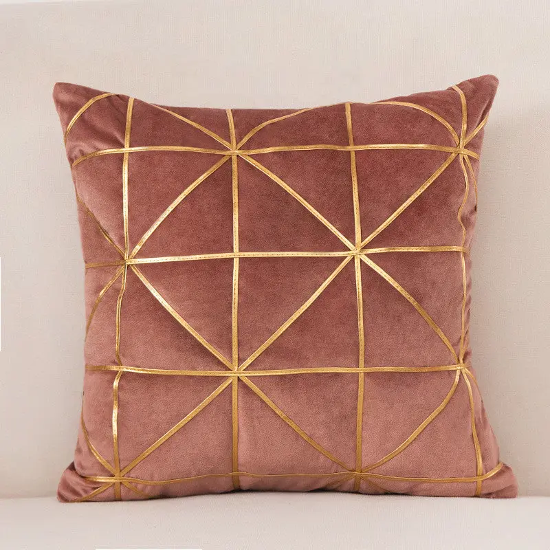 Housse de Coussin Luxe Velours SAVIRA