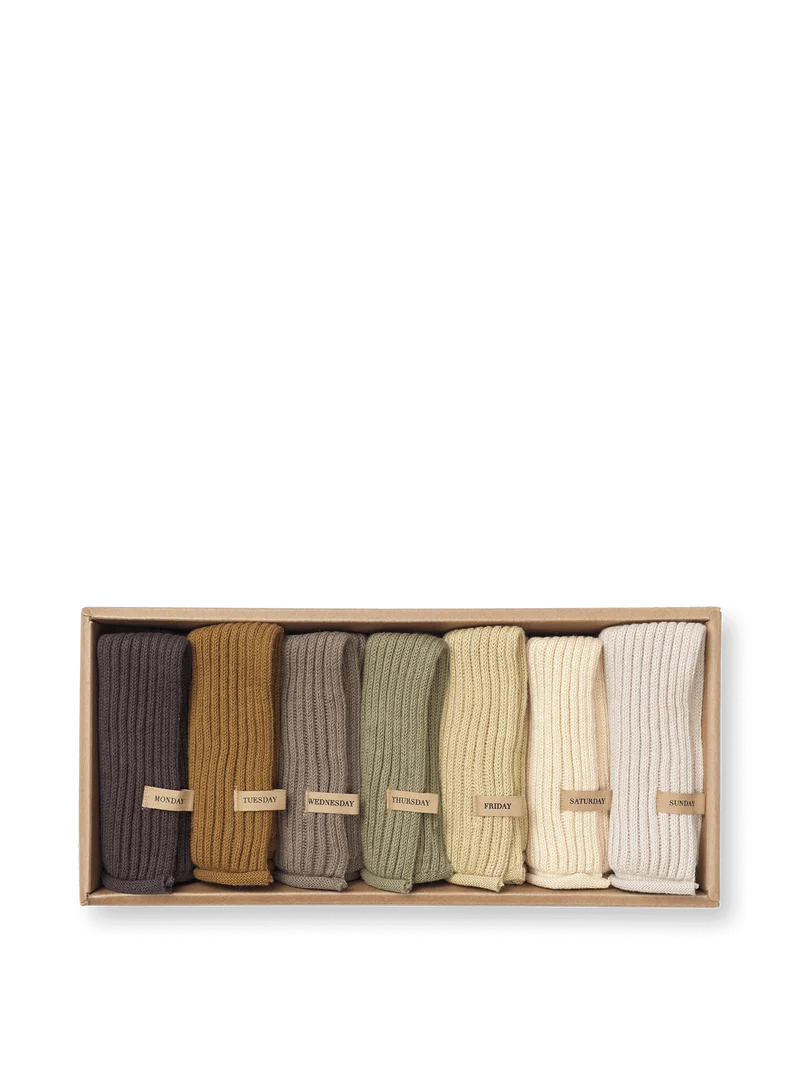 Day Cloths - Set of 7 - Calm
