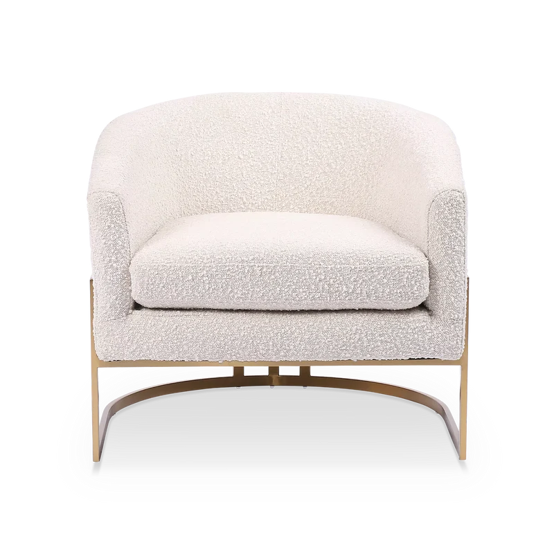 Corbin - Bouclé Fabric Armchair by Four Hands
