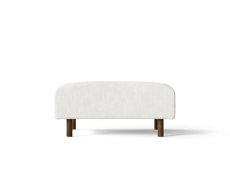 Dase Ottoman - Bouclé - Off-white