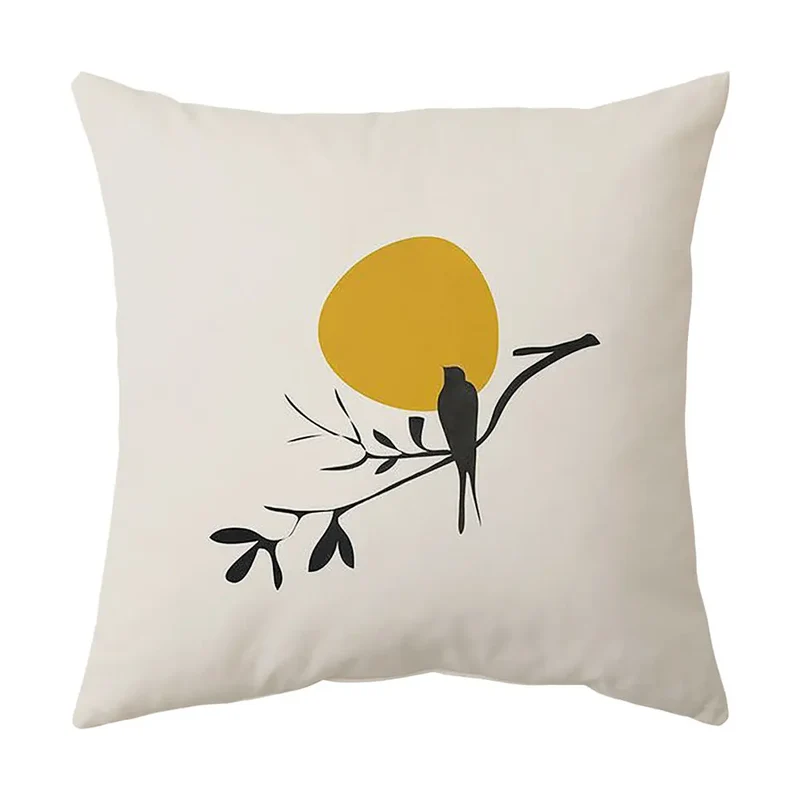 Housse de Coussin Animal Lin PEACH