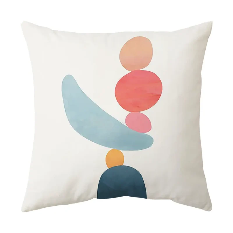 Housse de Coussin Animal Lin PEACH