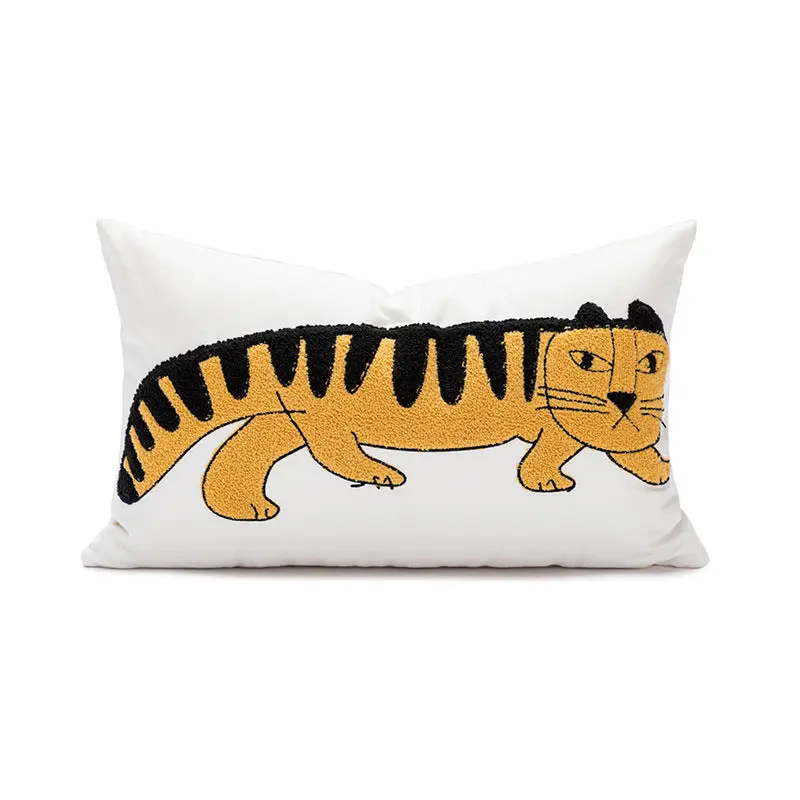 Housse de Coussin Tigre Embroidery PILO