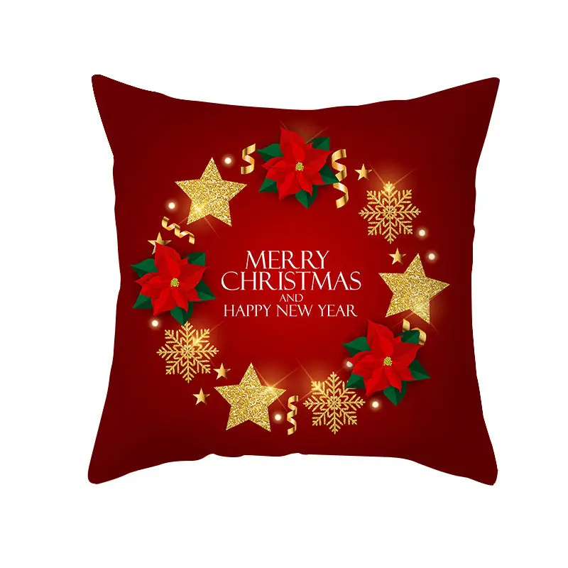 Housse de coussin Noël Moderne CLAUSY