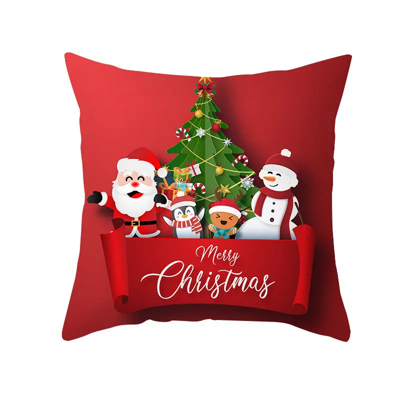 Housse de coussin Noël Moderne CLAUSY