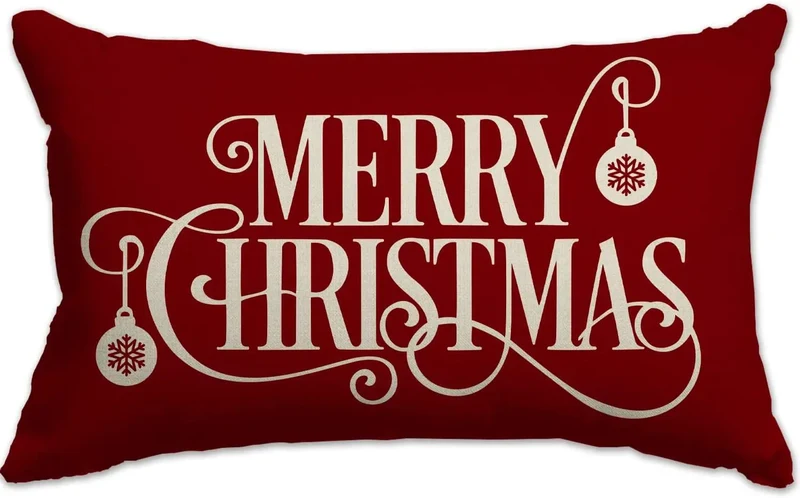 Housse de Coussin Noël Merrylin