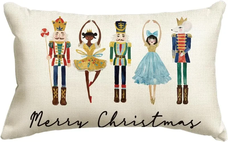 Housse de Coussin Noël Merrylin