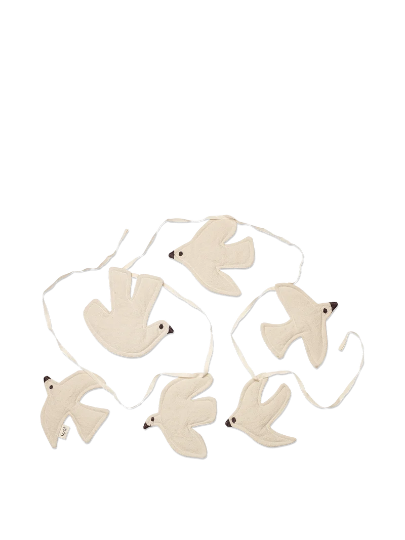 Swif Bird Garland - Undyed