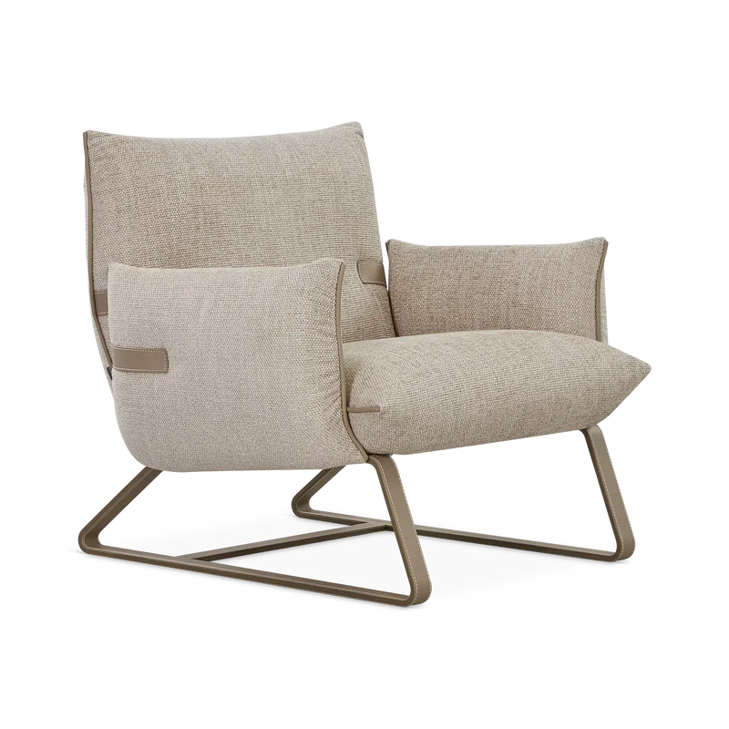 Fifty - Padded Armchair by Gamma