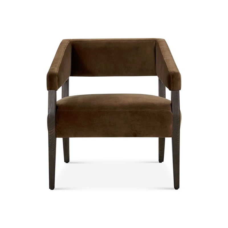 Gary - Velvet Armchair by Four Hands