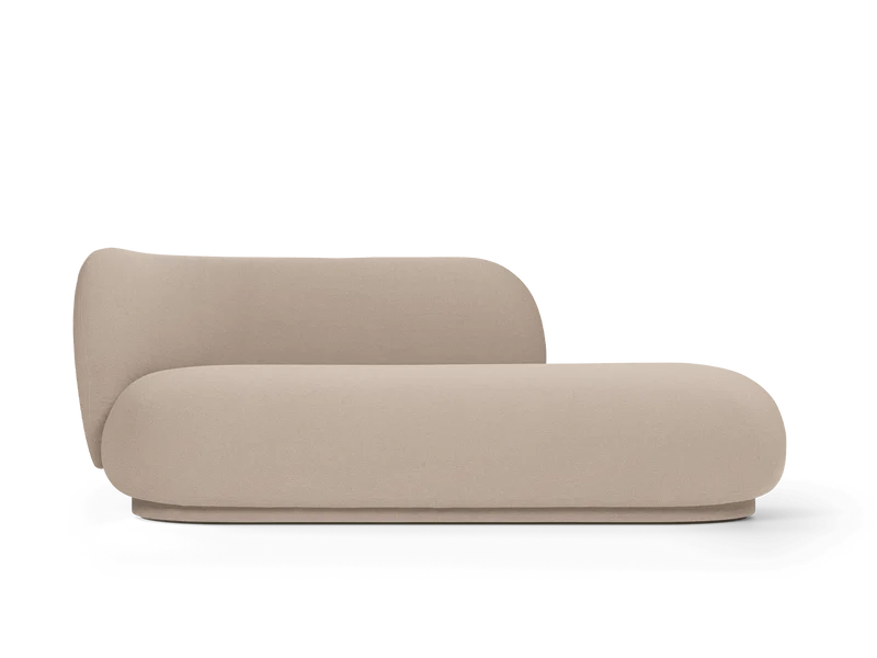Rico Divan Left - Grain - Cashmere
