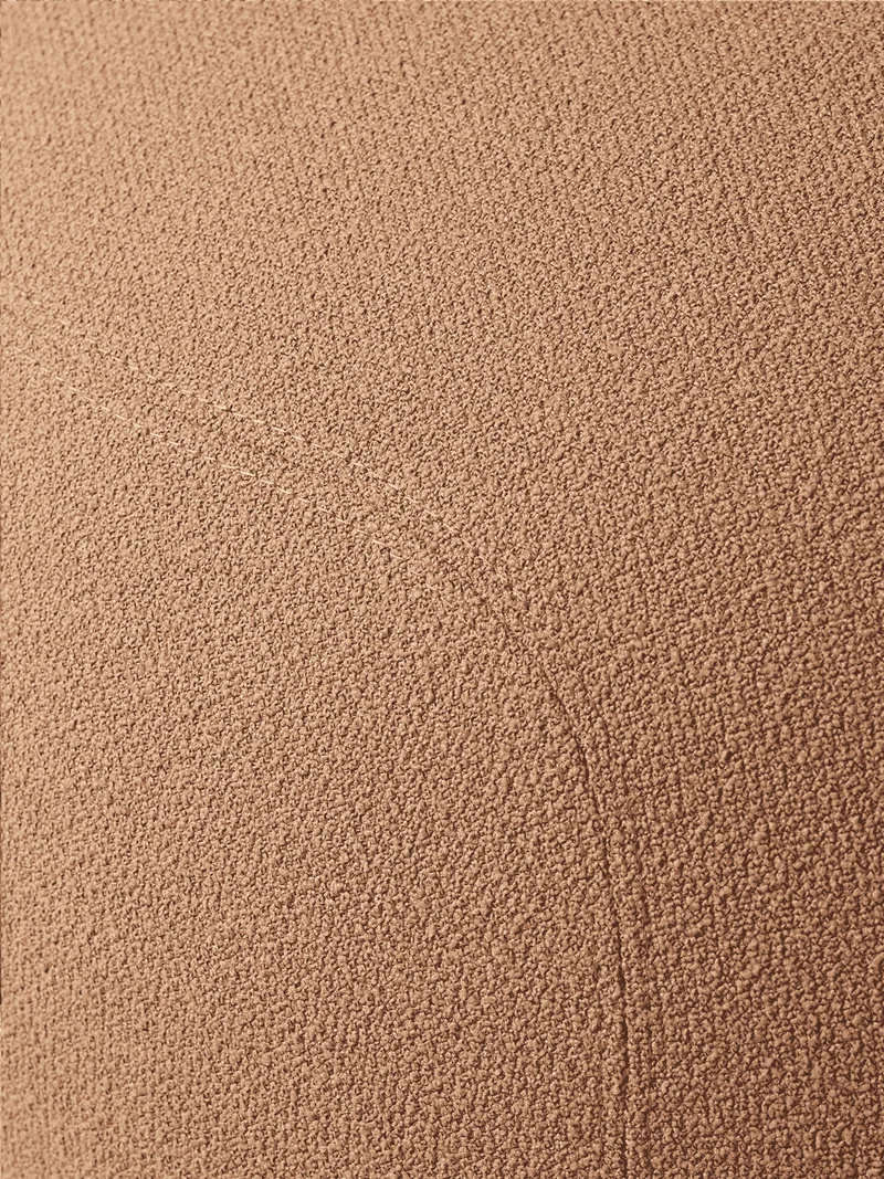 Rico Ottoman - Grain - Dusty Rose