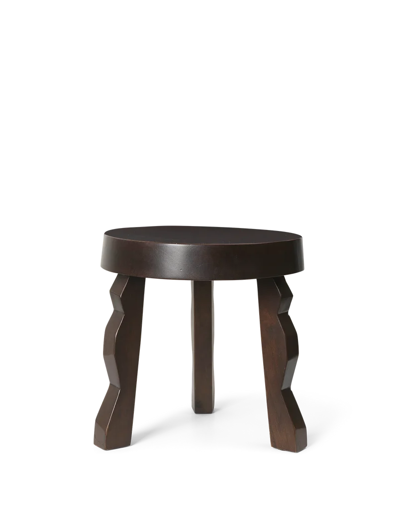 Faye Stool - Dark Stained