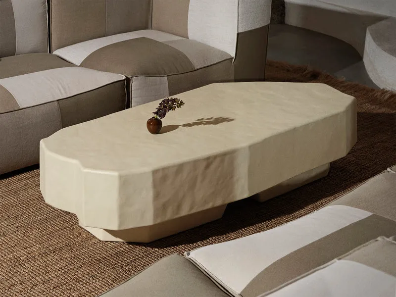 Staffa Coffee Table - Large - Ivory