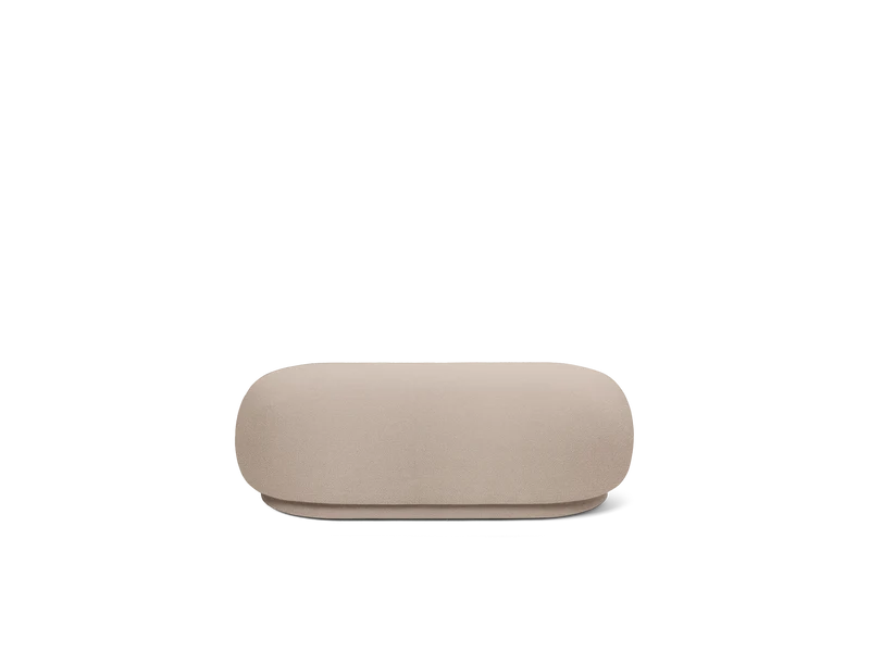 Rico Ottoman - Grain - Cashmere