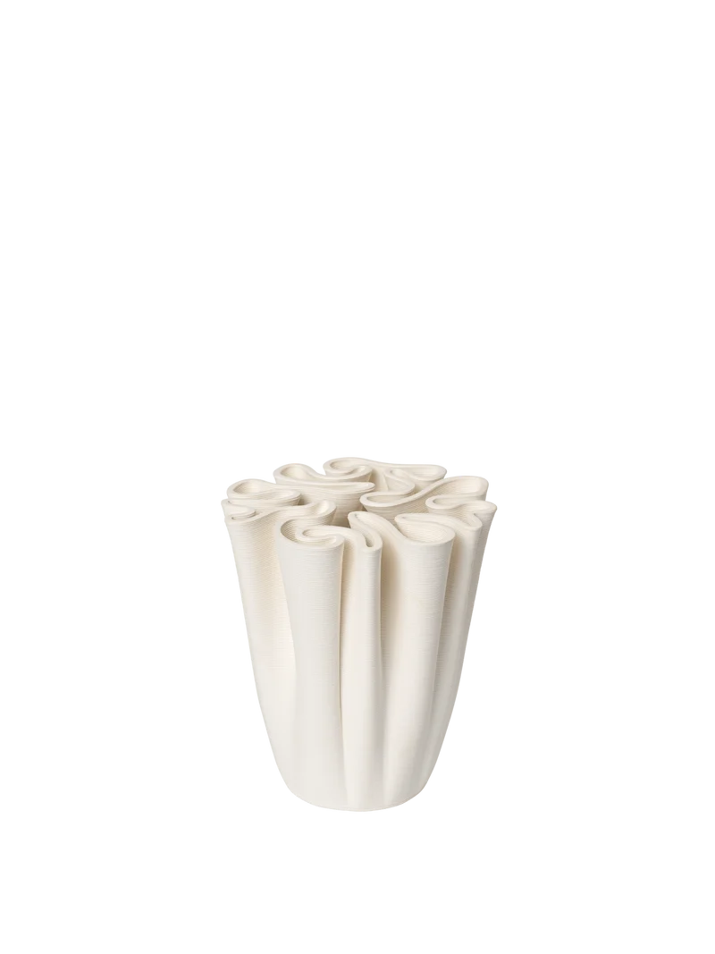 Dedali Vase - Medium - Off-White