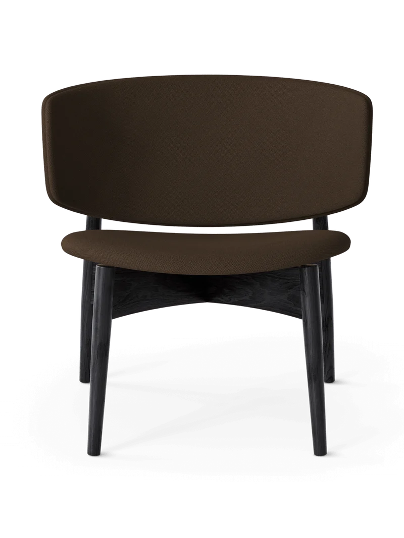 Herman Lounge Chair - Wood - Grain - Black/Chocolate
