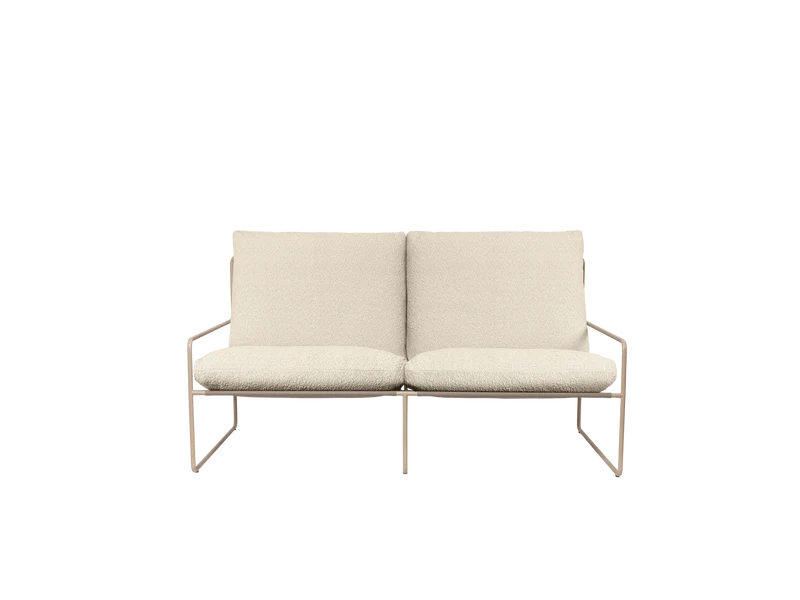 Desert 2-seater - Cashmere - Pure Bouclé - Off-White