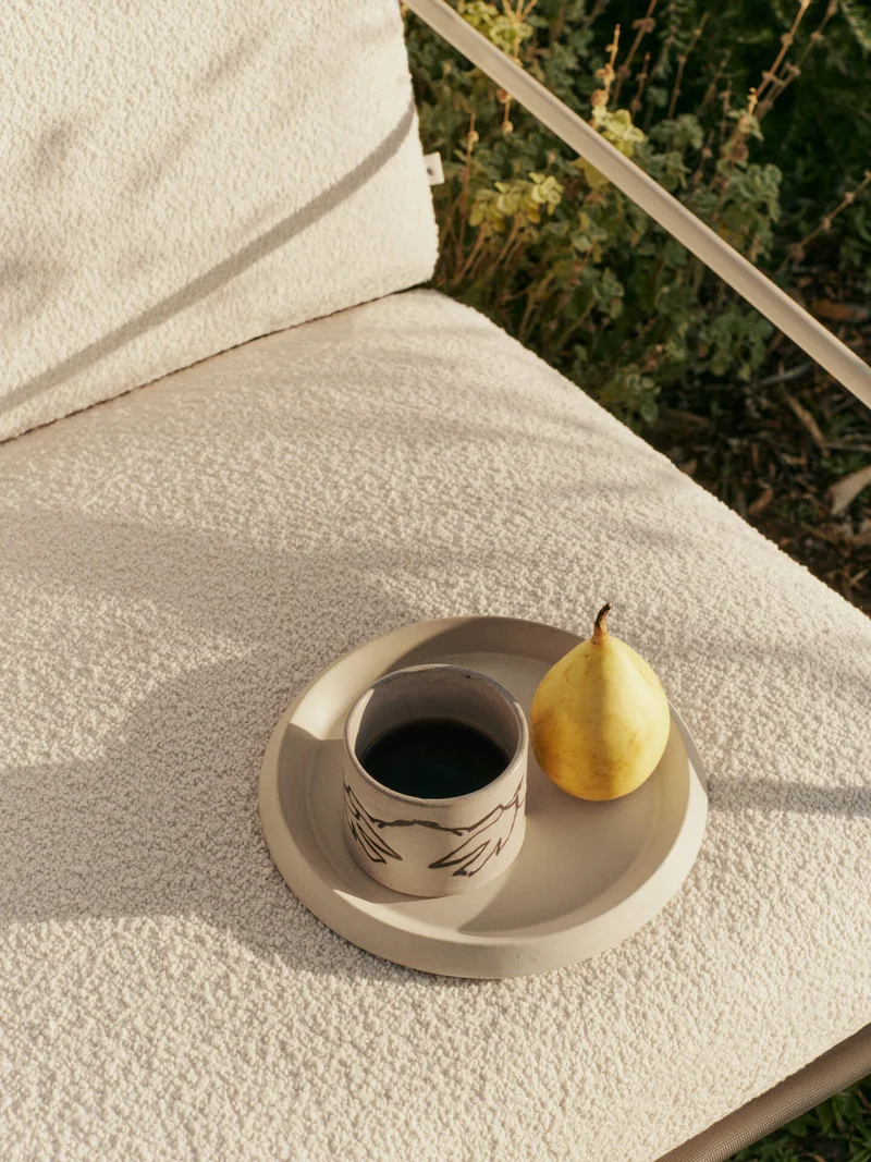 Desert 2-seater - Cashmere - Pure Bouclé - Off-White
