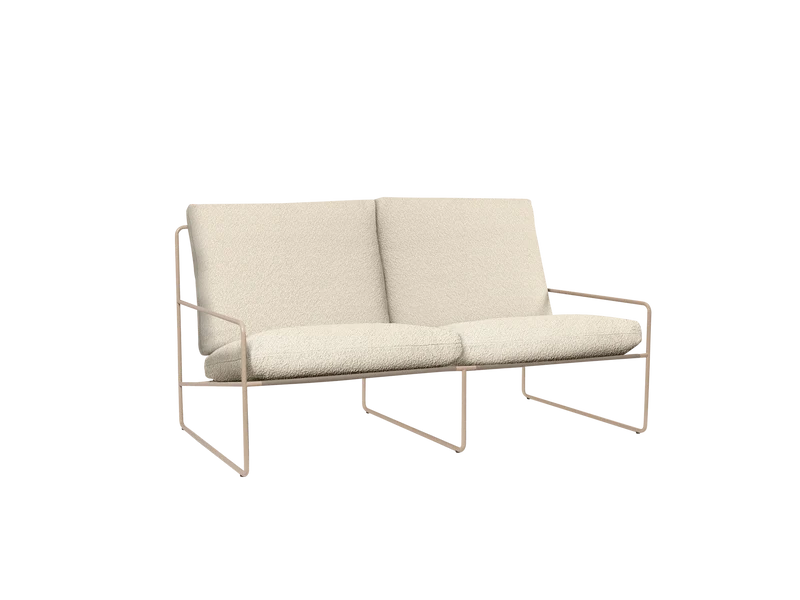 Desert 2-seater - Cashmere - Pure Bouclé - Off-White