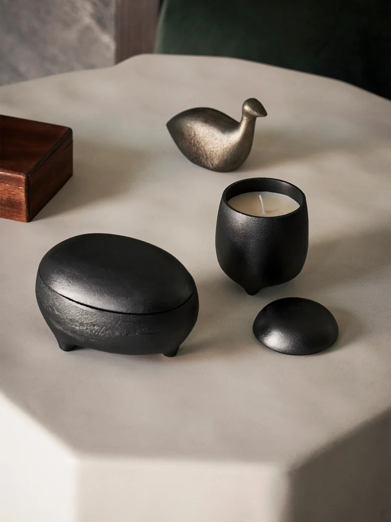 Coot Paper Weight - Antique Aluminium