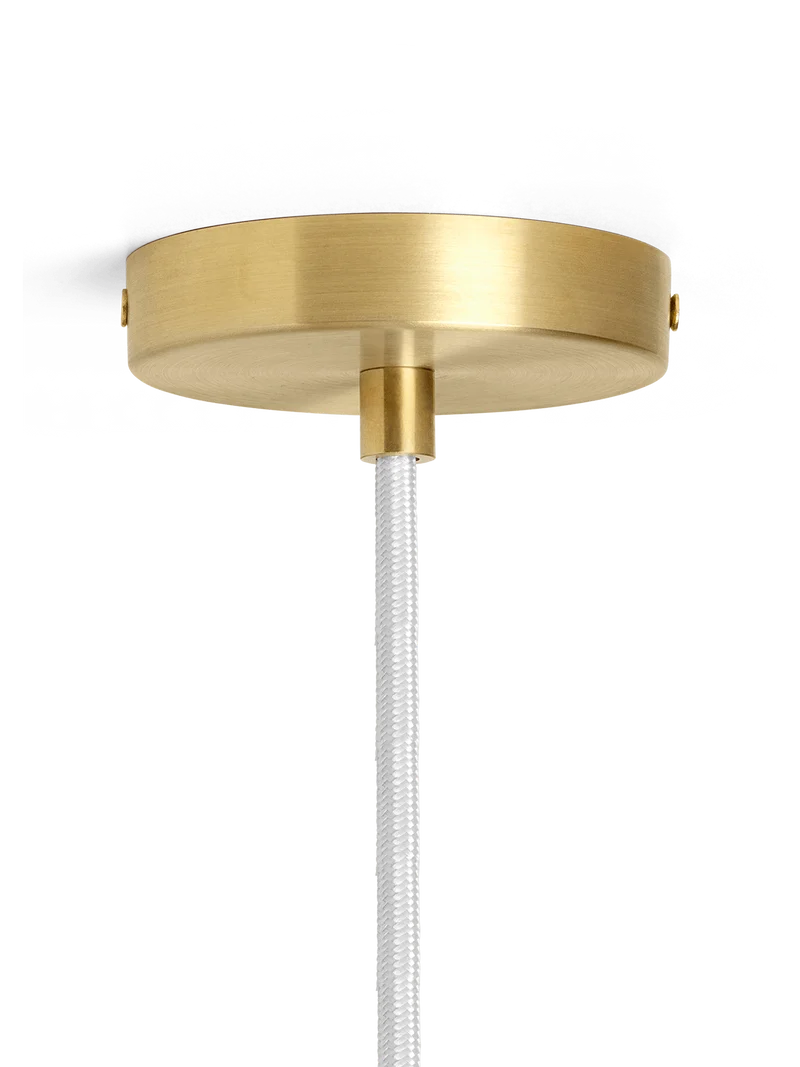 Vuelta Pendant 100 - White/Brass