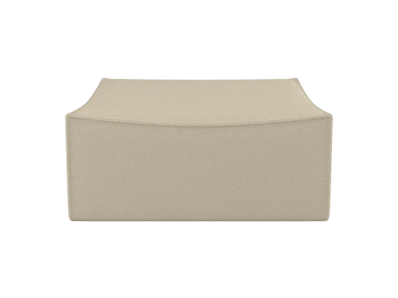 Catena Pouf Square S500 - Grain - Cashmere