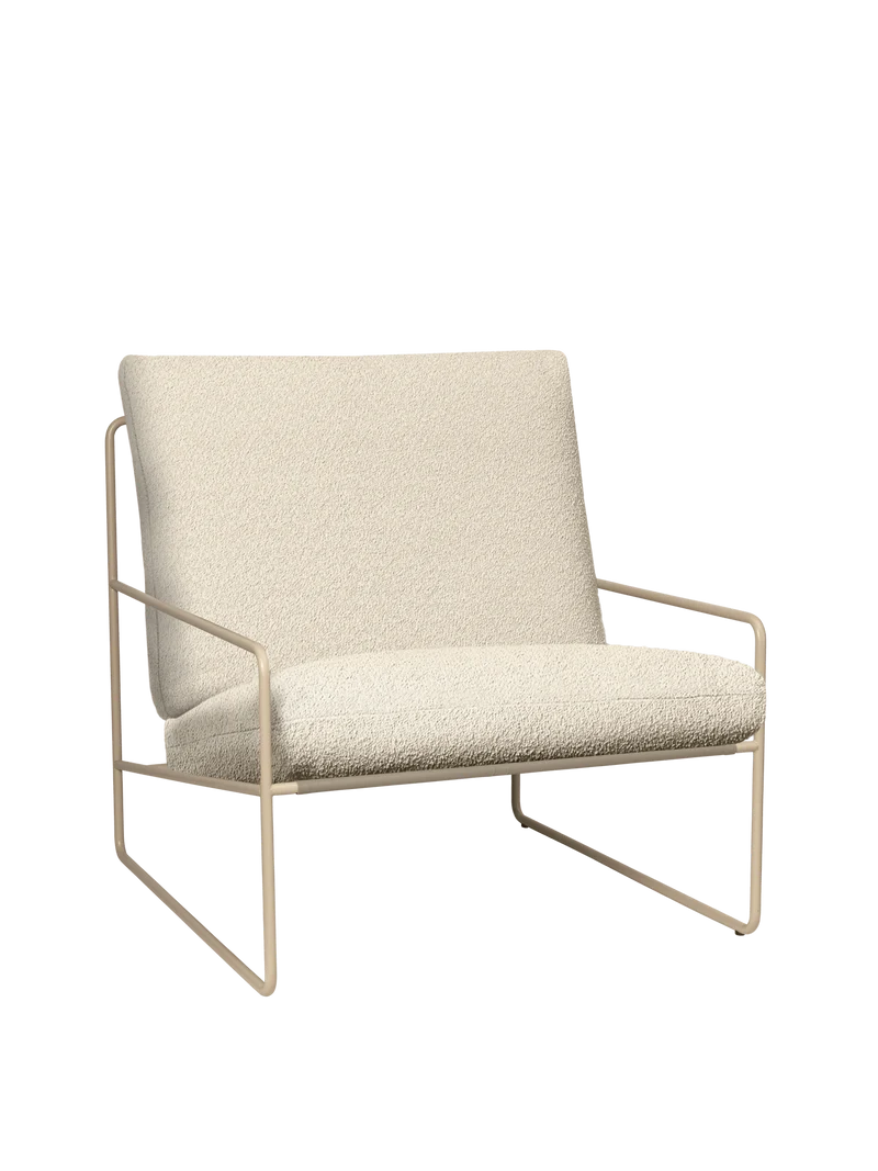 Desert 1-seater - Cashmere - Pure Bouclé - Off-White