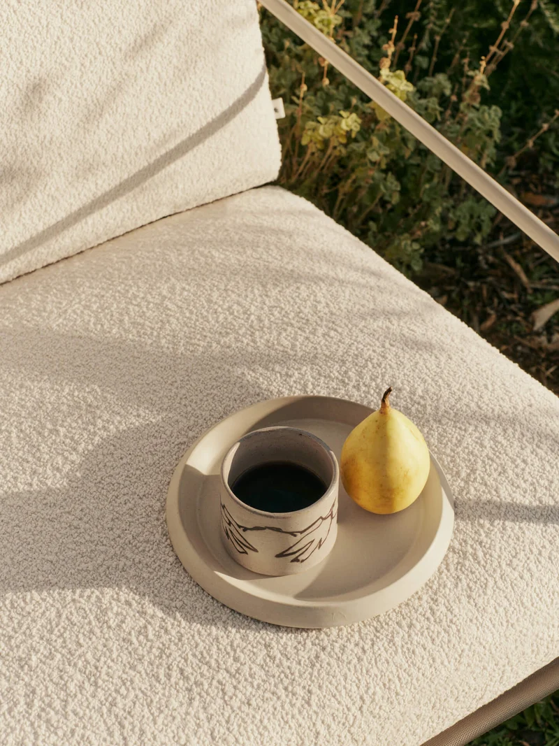 Desert 1-seater - Cashmere - Pure Bouclé - Off-White