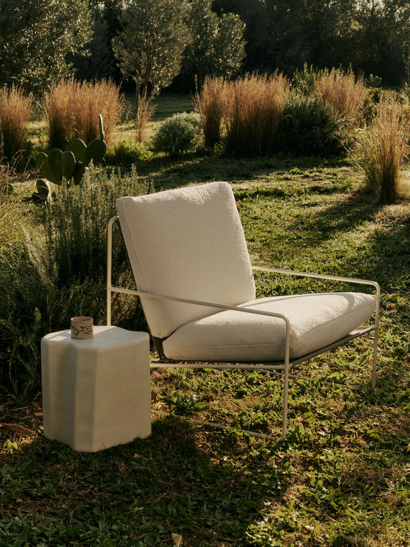 Staffa Stool - Ivory