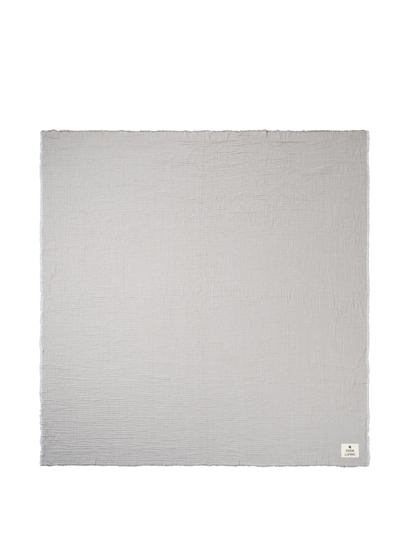 Fino Bedspread - Tea Green/Sand