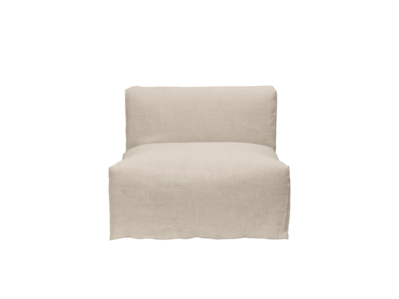 Catena Sofa Center S100 - Loose Drape - Natural