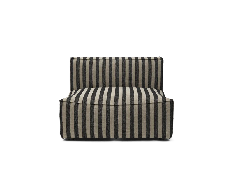 Catena Sofa Center L100 - Louisiana - Sand/Black