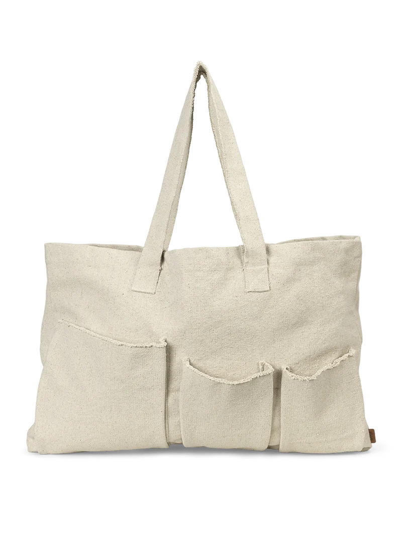 Pocket Weekend Bag - Off-white