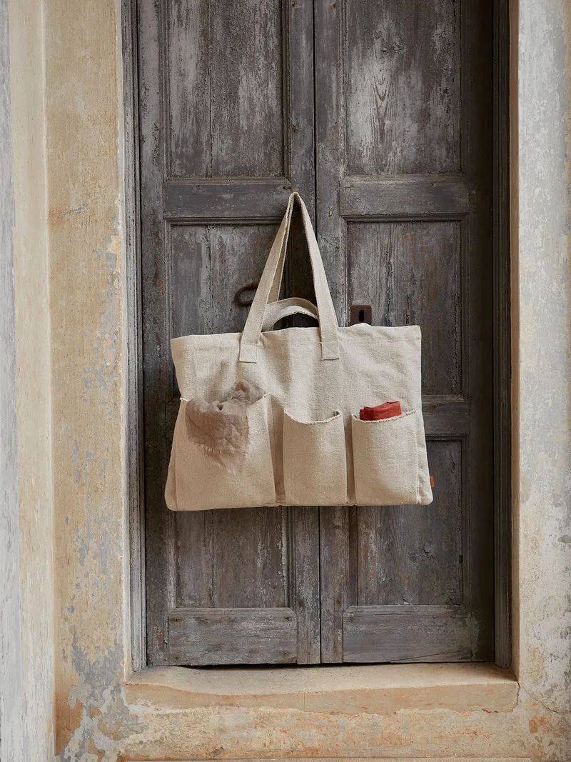 Pocket Weekend Bag - Off-white
