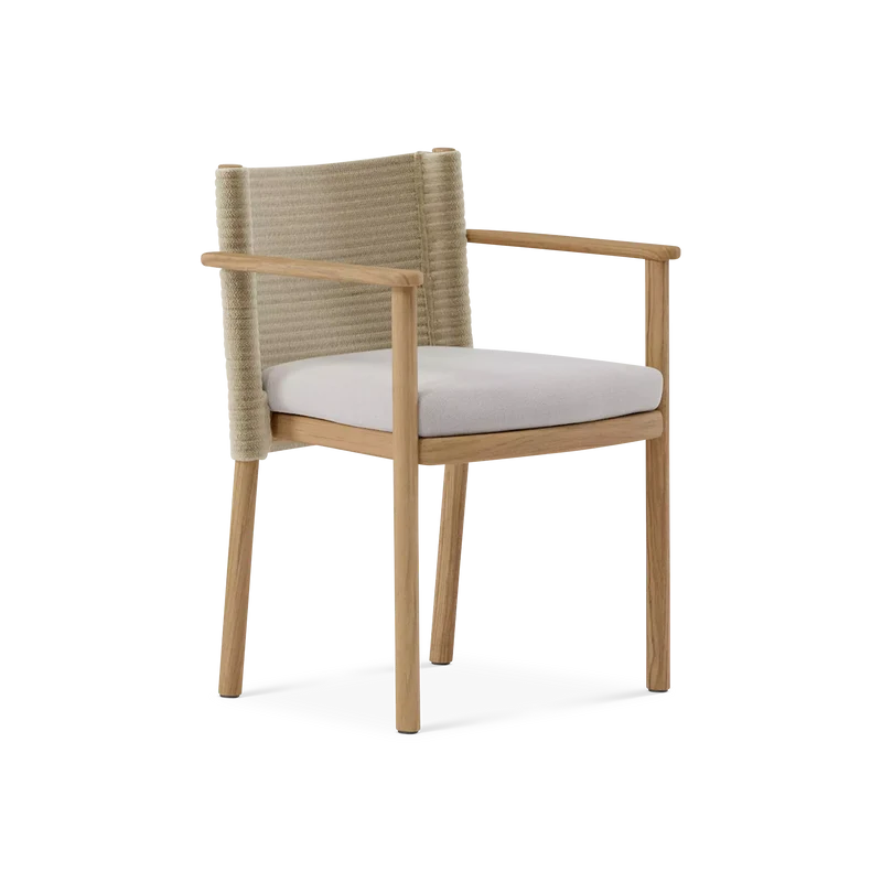 Giro - Outdoor Teak Chair Without Arms by Kettal