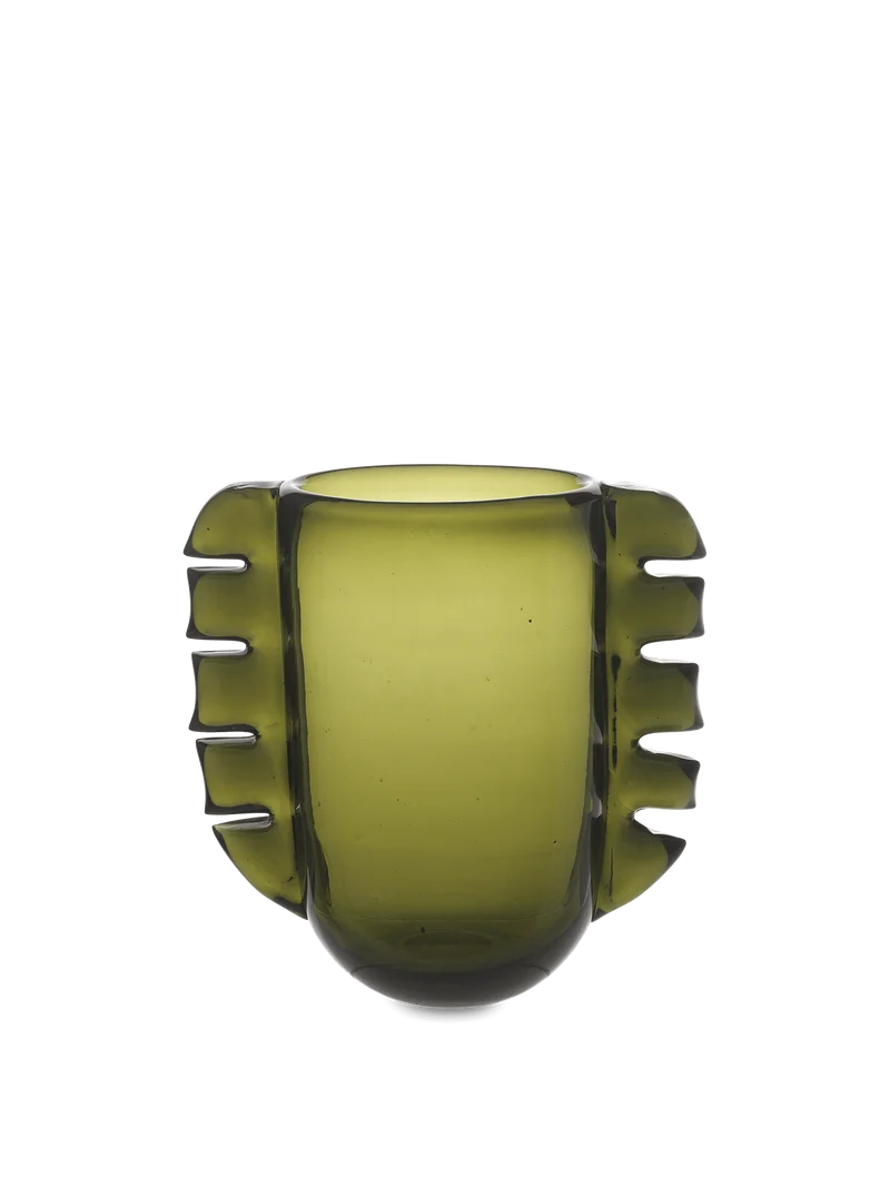 Alas Vase - Moss Green
