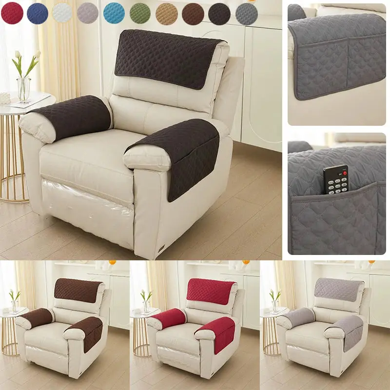 Housse accoudoir fauteuil extensible