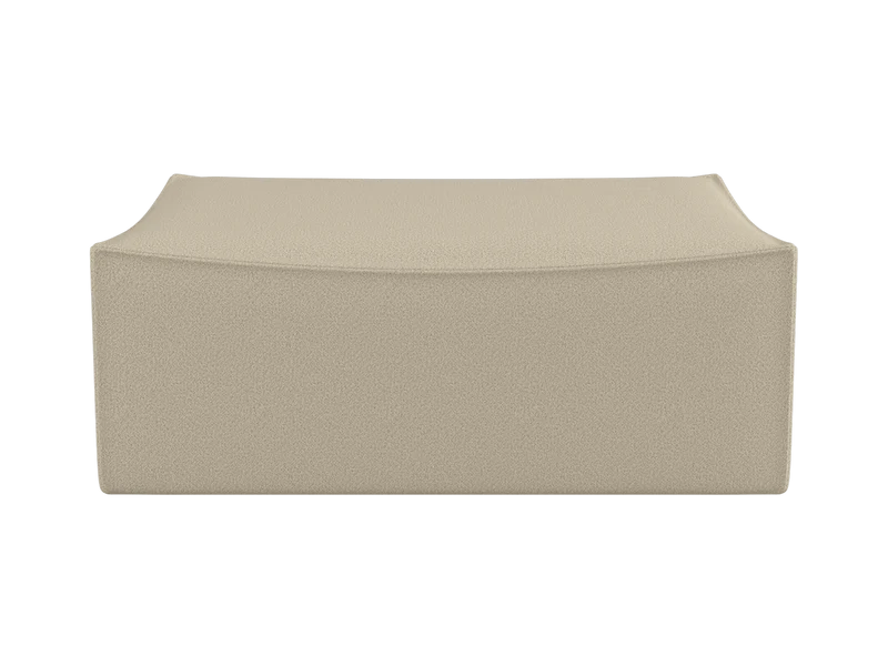 Catena Pouf Rectangular L501 - Grain - Cashmere